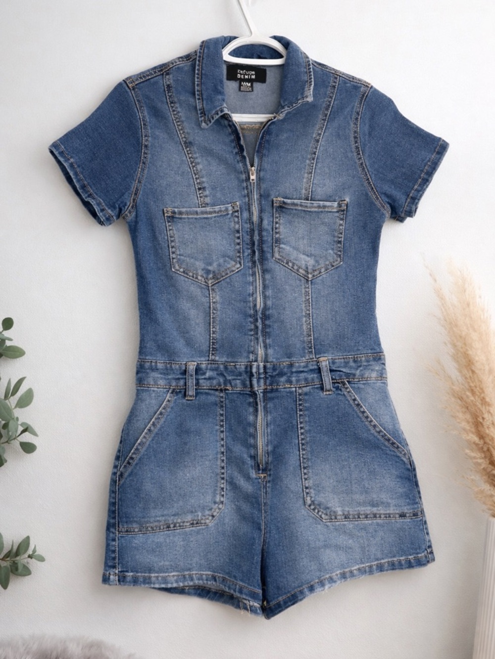 Refuge Denim - Denim Romper